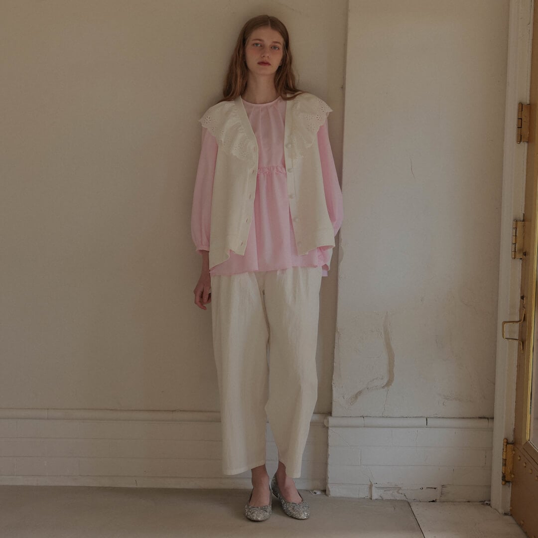 タックパールパンツ(WHITE) | すべての商品 | UN MINOU
