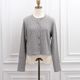 Petit Fleur Cardigan(GRAY)