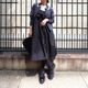 Double Frill Jumper Dress(BLACK)