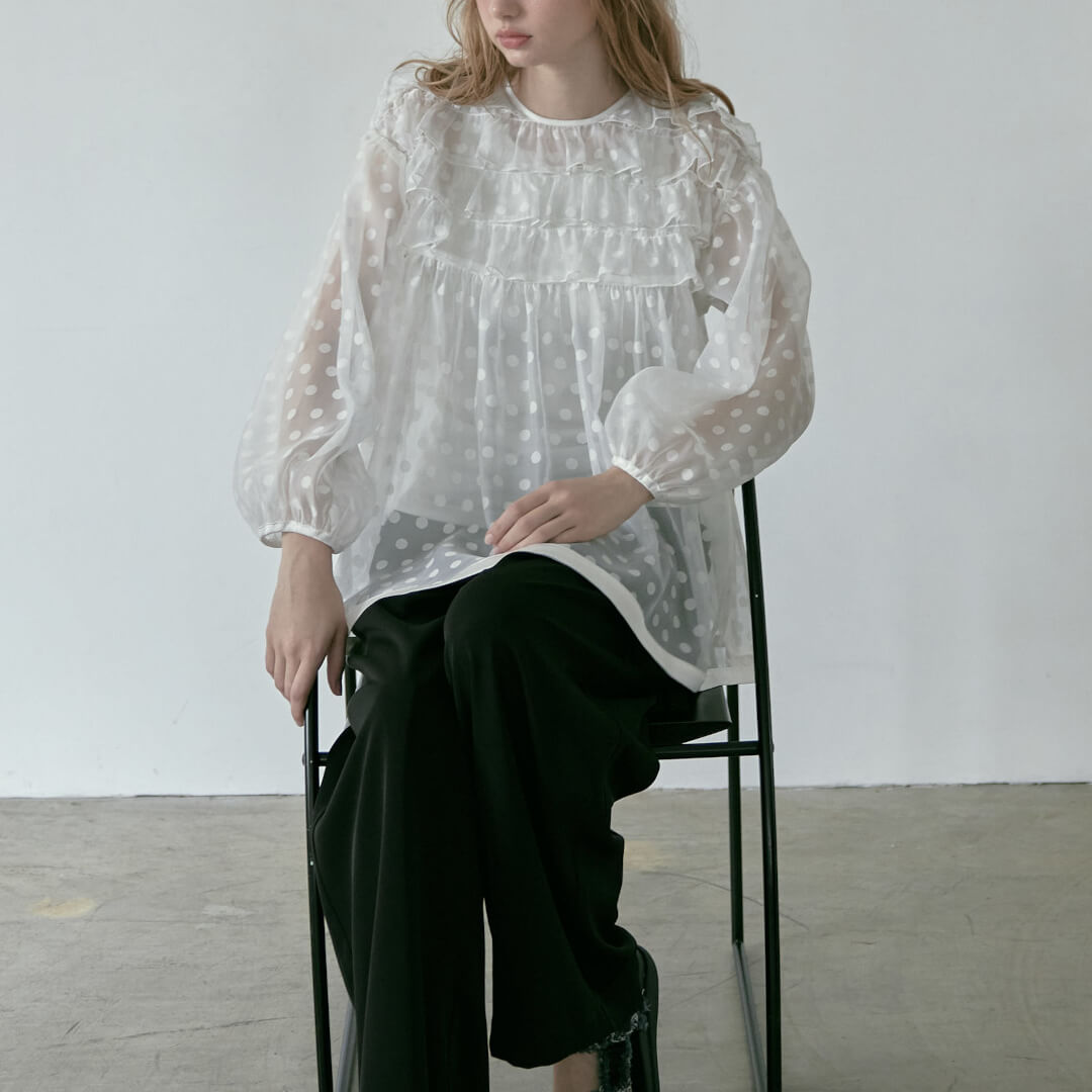 �ɥåȥ������֥饦��(WHITE)