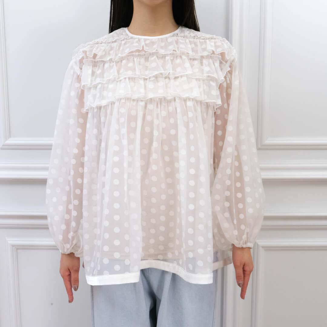 �ɥåȥ������֥饦��(WHITE)