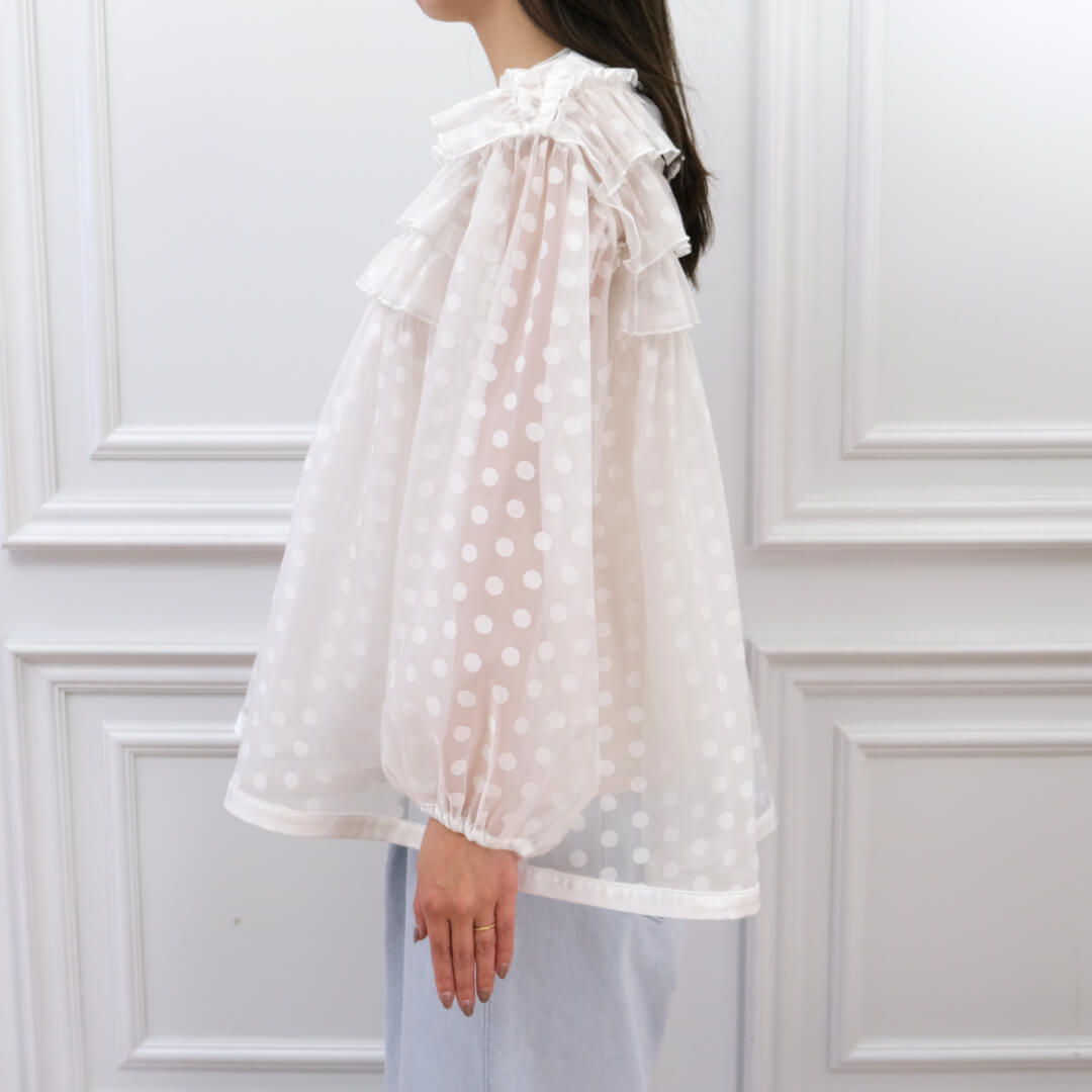 �ɥåȥ������֥饦��(WHITE)