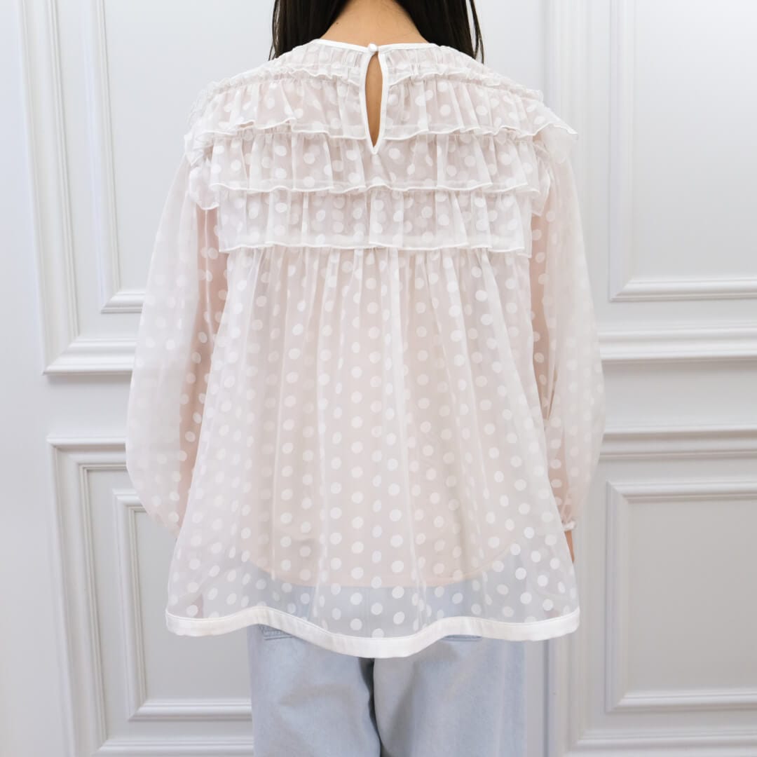 �ɥåȥ������֥饦��(WHITE)