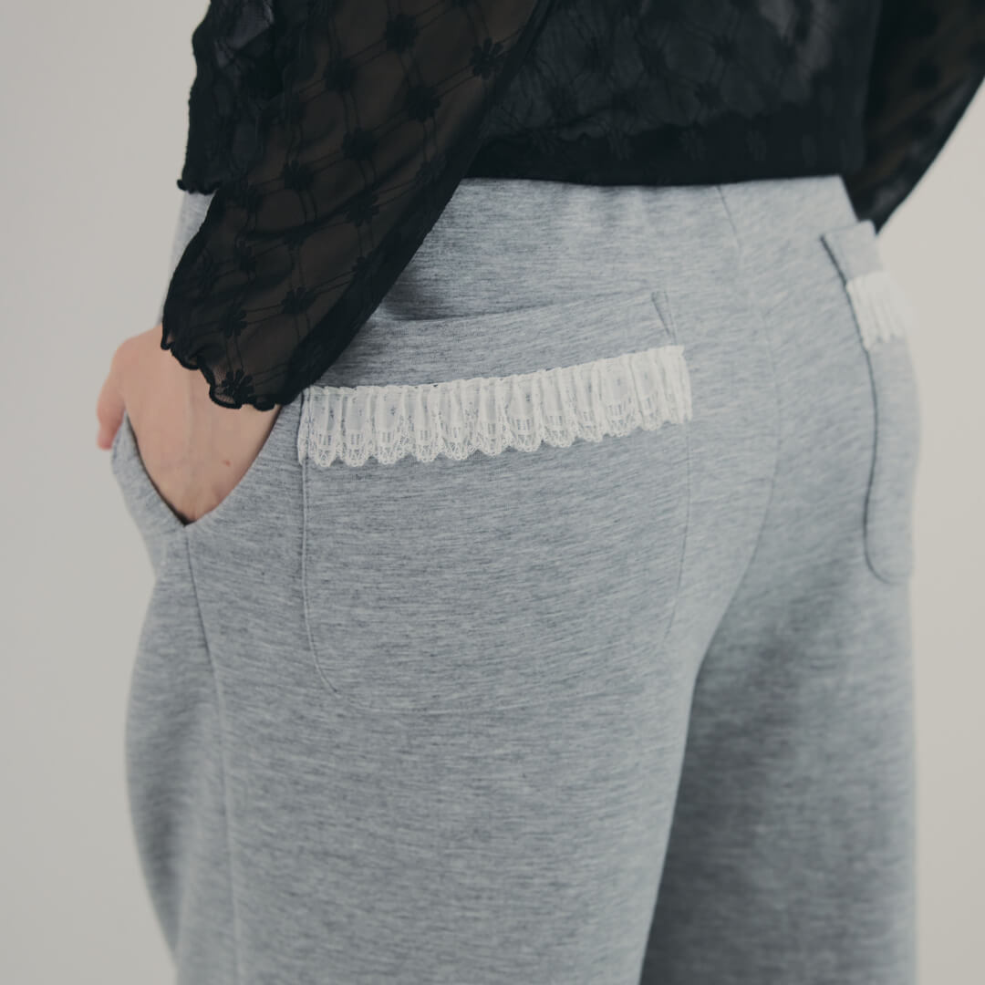 Petit Lace Pocket Pants