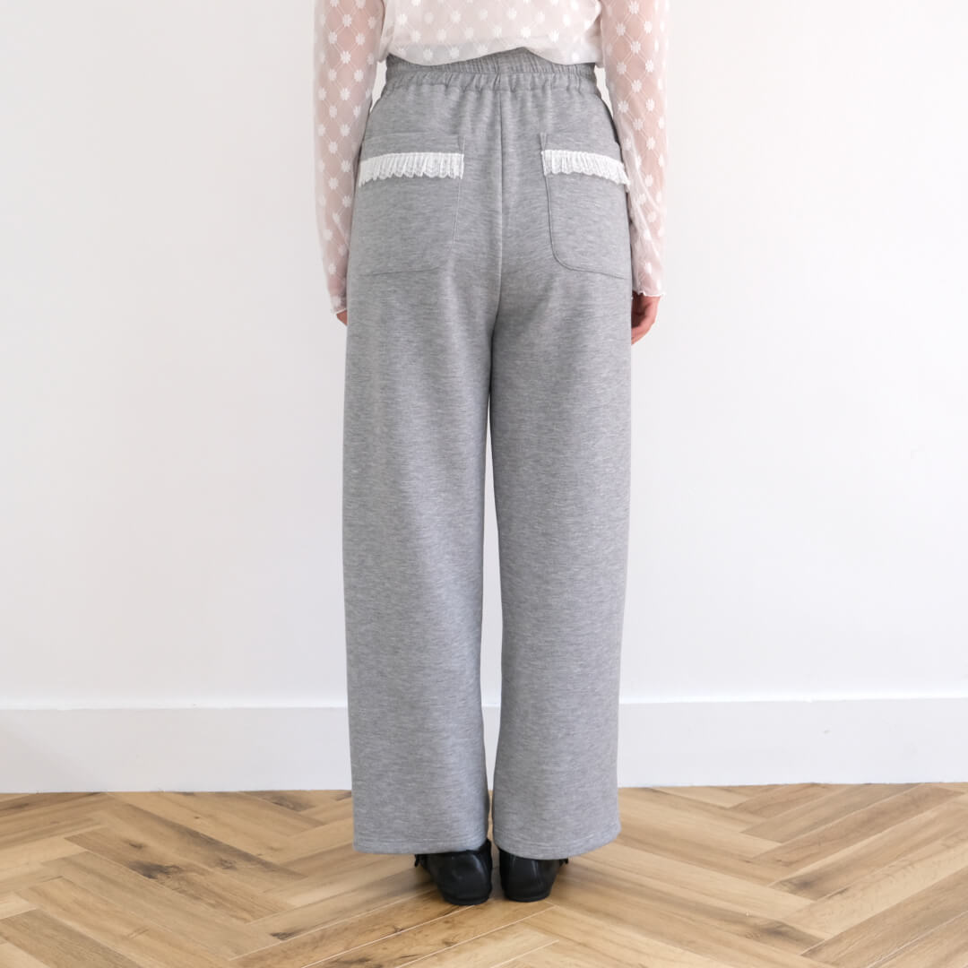 Petit Lace Pocket Pants