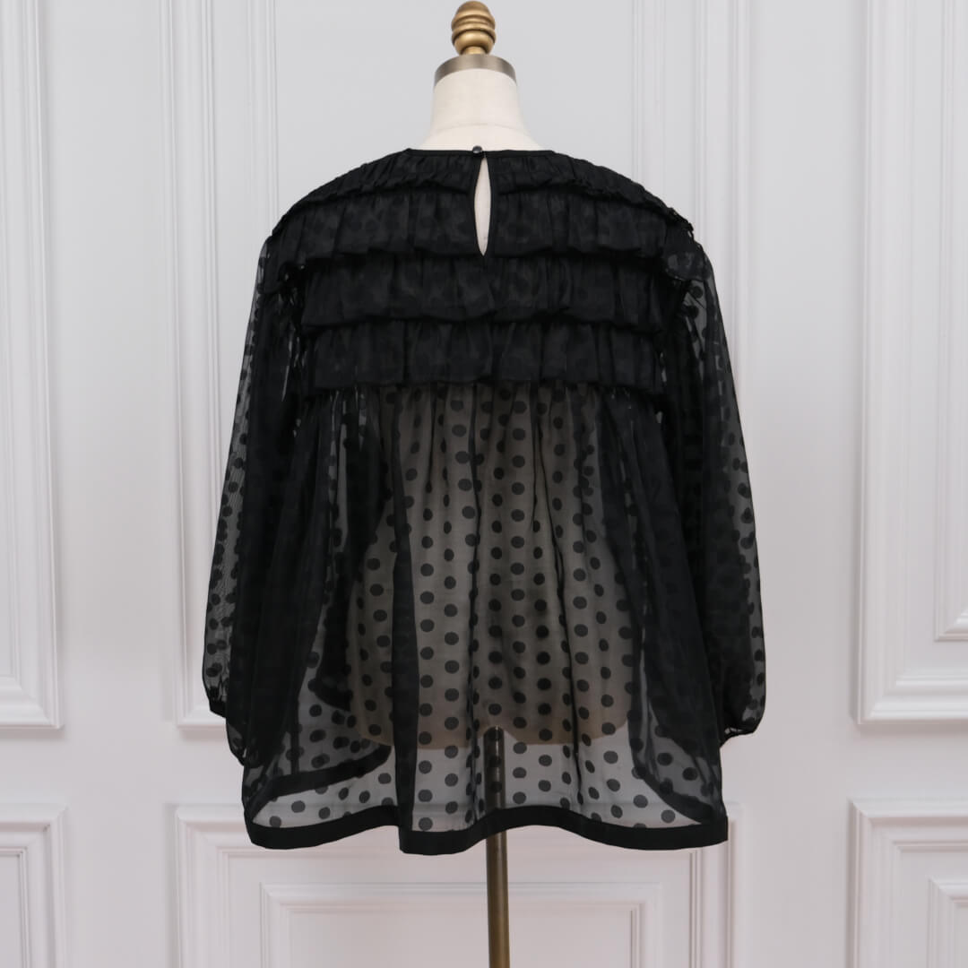 �ɥåȥ������֥饦��(BLACK)
