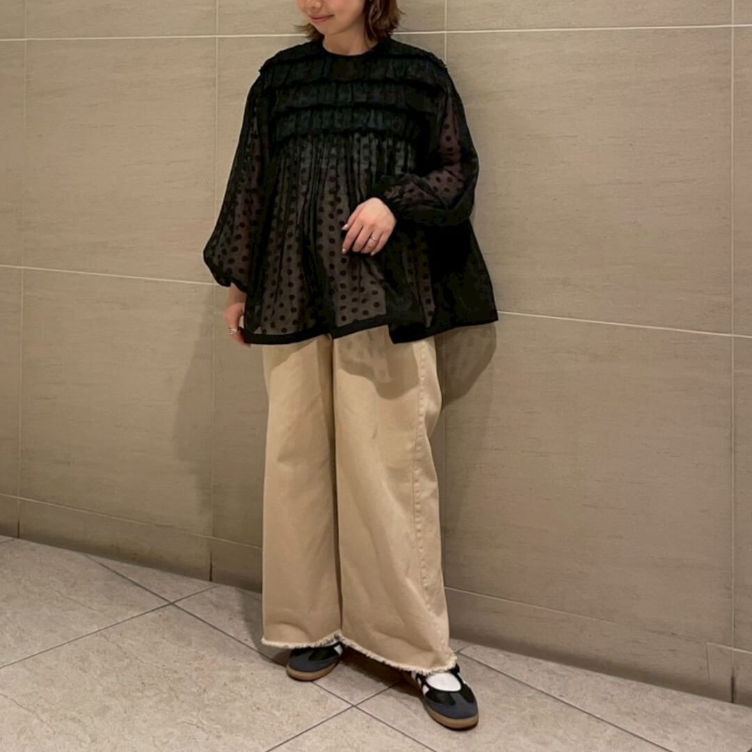 �ɥåȥ������֥饦��(BLACK)