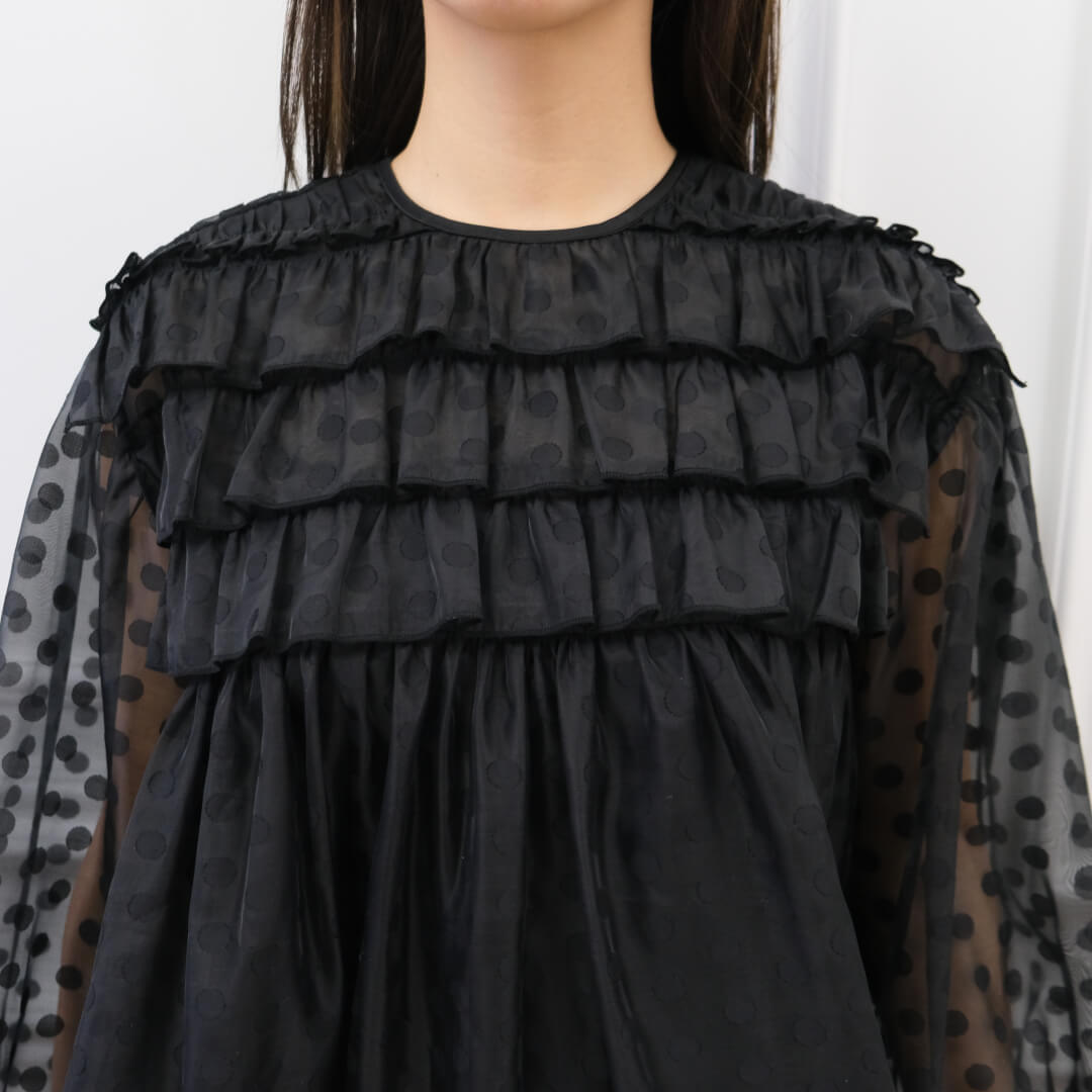 �ɥåȥ������֥饦��(BLACK)