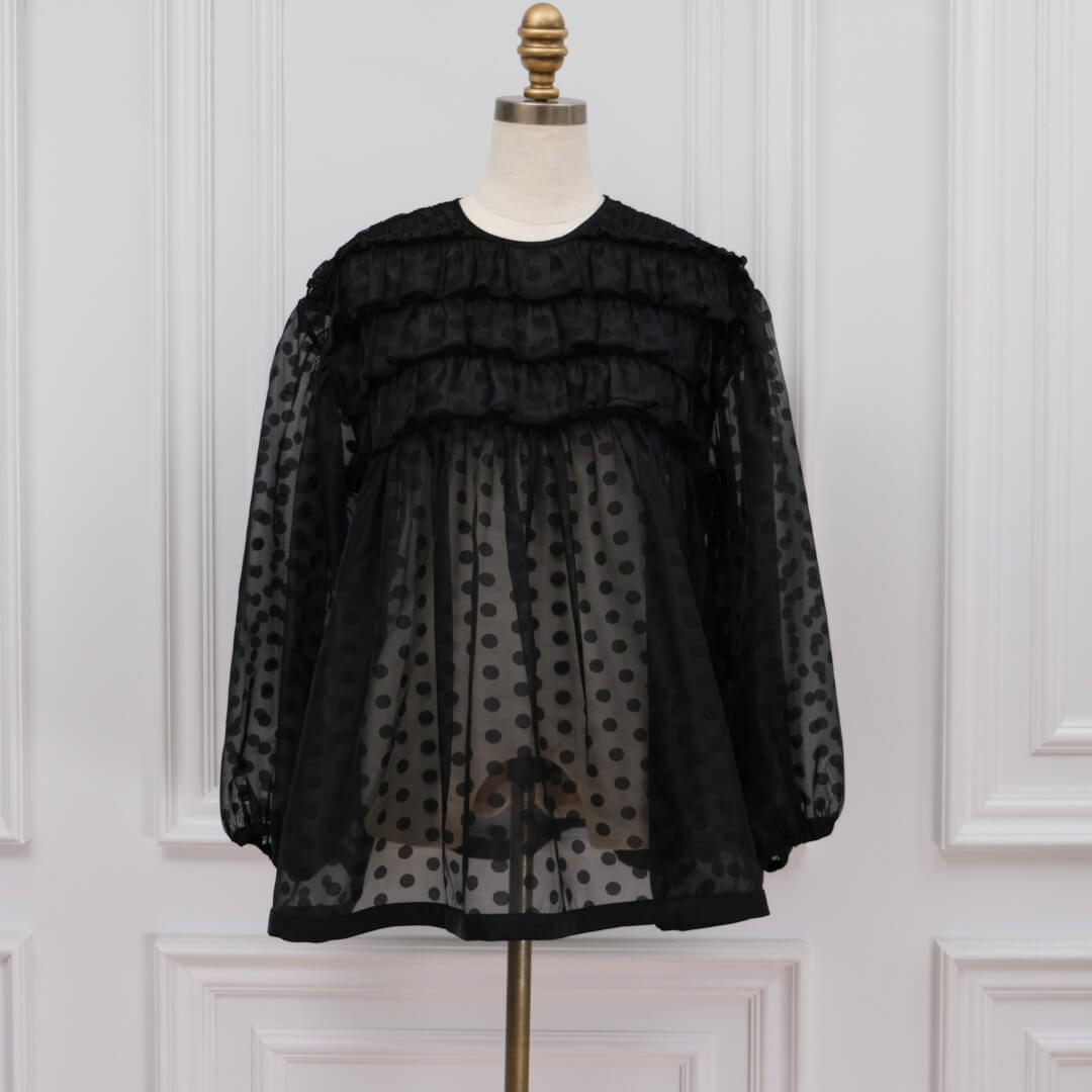 �ɥåȥ������֥饦��(BLACK)