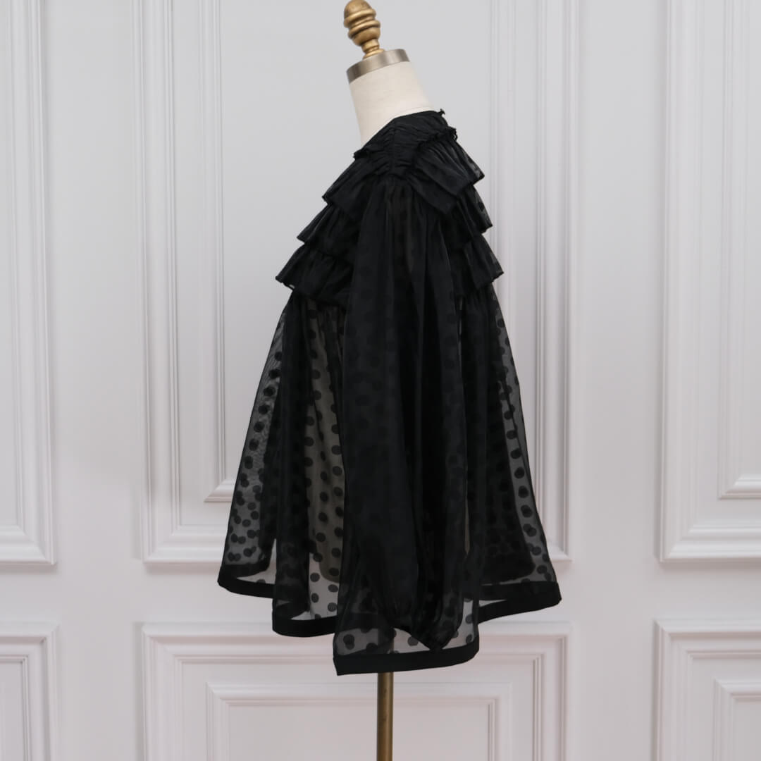 �ɥåȥ������֥饦��(BLACK)