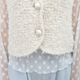 Classic Knit Vest(WHITE)