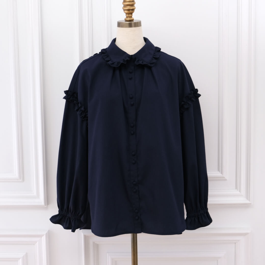 ���֥�ܥ���ե�륫�顼�֥饦��(NAVY)