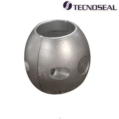 防蝕亜鉛 プロペラ保護亜鉛 ジンク 割型28.6mm 1-1 8インチ テクノシール TECNOSEAL