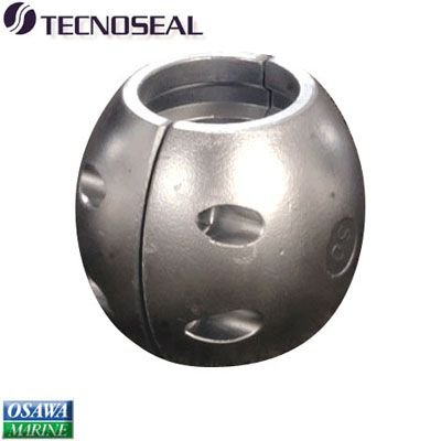 防蝕亜鉛 プロペラ保護亜鉛 ジンク 割型55mm テクノシール TECNOSEAL