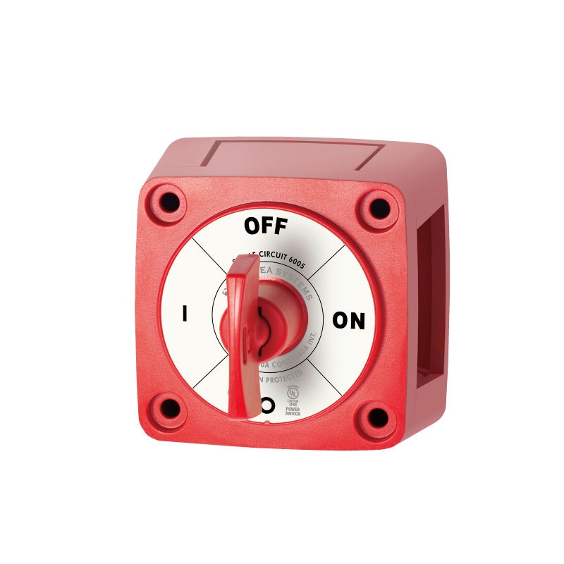 BLUE SEA ブルーシー 6005 バッテリースイッチ ミニシリーズ キー付きタイプ ON/OFF 300A / 船舶用品 ボート用品