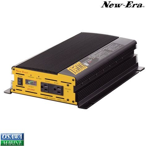インバーター サイン波 直流12V 交流 1000W SAS-1200 ニューエラー