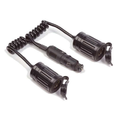 BLUE SEA ブルーシー 12V延長ソケット付きダブルプラグ 1013