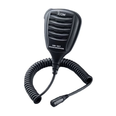 IC-M73J用 オプション 防水型スピーカーマイクロフォン HM-167 アイコム ICOM