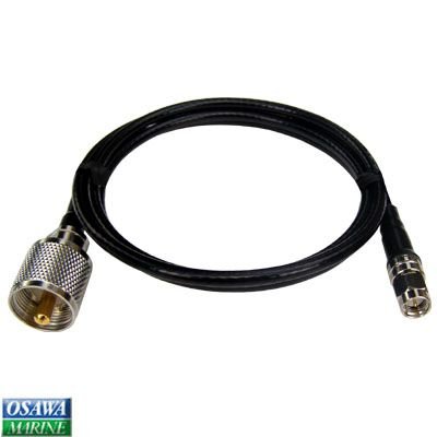 国際ＶＨＦ用 コネクター付きケーブルSMAP-MP M102S 5m|航海計器|ボート用品・船舶用品