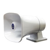 ノボル電機 小型船舶用 第四種汽笛 SG-122 24V / 拡声器 国土交通省型式承認第4472号|航海計器|ボート用品・船舶用品