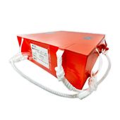 日本船具 小型船舶法定備品 救命浮器 FMU4 4人用 / 小型船舶用 転覆 オレンジ|救命器具|ボート用品・船舶用品