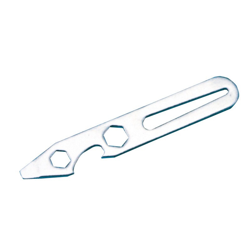 シャックルキー マイナスドライバー M5 M6 六角レンチ 栓抜き ステンレス 携帯 工具