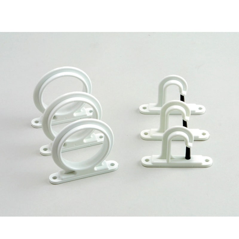 ロッドハンガー ビス止め型 3セット / 追加ホルダー プラスチック 固定 釣り竿 天井