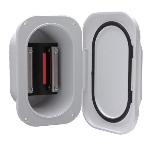 電動リール用 電源コンセントボックス 埋込式 DX 00903D デラックス ボート 船