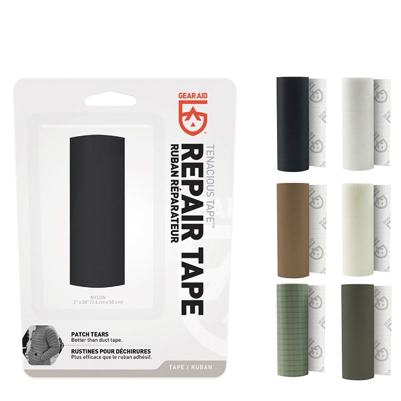 【選択あり】GEARAID ギアエイド テネシアス リペアテープ / ダウン テント 寝袋 補修 修理