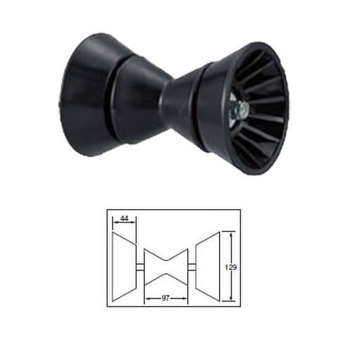 バウストップ トレーラー部品 ローラー 14mm