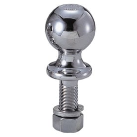 ヒッチボール スチール ボルト長59x径19mm 最大牽引重量1589kg