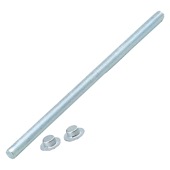 ５インチのキールローラー用 シャフト トレーラー部品 スチール製 159x16.0mm|上げ下ろし補助　部品|ボート トレーラー用品
