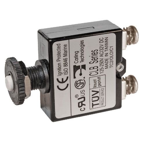 BLUESEA ブルーシー 5A 押しボタン サーキットブレーカー プッシュボタン スクリューターミナル ボート 船舶