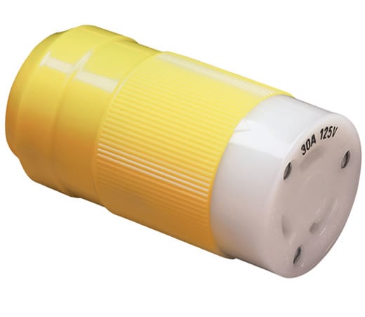 マリンコ MARINCO 陸電ケーブル 船側 プラグ 305CRCN 30A 125V