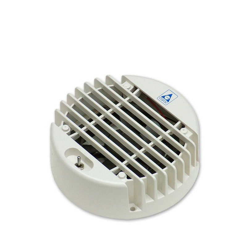 【選択あり】 カーク産業 カークファン 12V/24V 0731 電動ファン 小型 ベンチレーター用 ホワイト