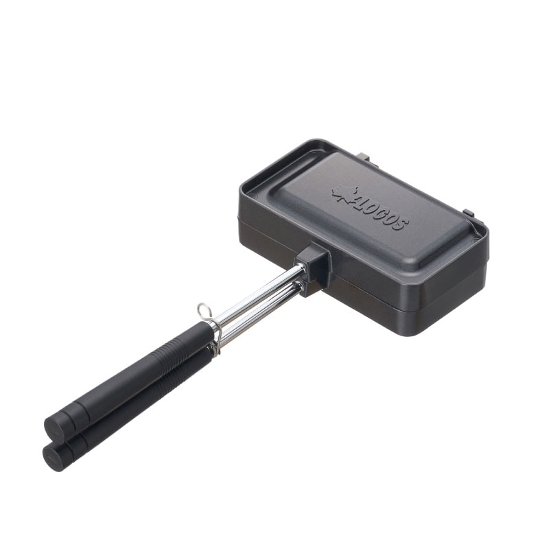 LOGOS ロゴス ホットサンドパン（ハーフ） / 81062248 コンパクト ソロキャンプ ハイキング 時短