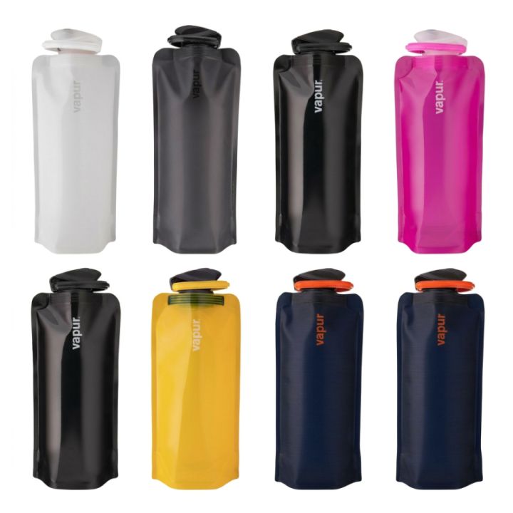 【選択あり】 vapur ヴェイパー アンチボトル Wide Mouth 0.7L / 7色 折りたためる水筒 冷凍 洗える カラビナ付き 700ml