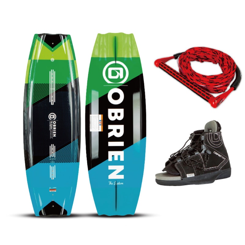 【選択あり】OBRIEN オブライエン SYSTEM140 ウェイク 3点セット ウェークボード