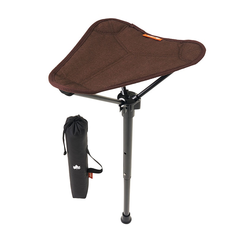 LOGOS ロゴス エアライト 1ポールチェア・ハイポジション / 73359000  ブラウン 椅子 キャンプ 