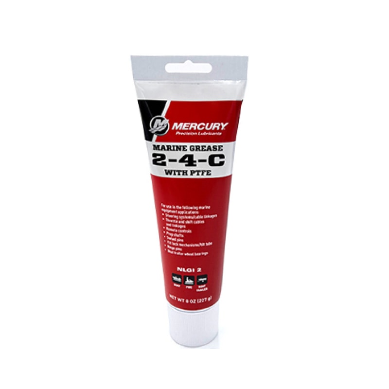 MERCURY マーキュリー 純正 多目的グリス 2-4-C 227ｇ 1本 2-4-C / MARINE LUBRICANT WITH PTFE 92-802859A 1 耐磨耗 耐水性