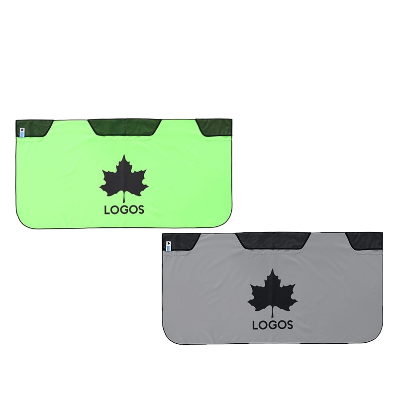 LOGOS ロゴス 氷点下リカバリー・クールボディタオル グリーン グレー / 81336810 81336811