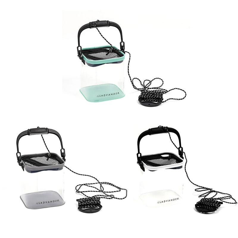 【選択あり】ADVANDER アドバンダー CHILL TANK 透明バケツ / ジェイド  ホワイト グレー