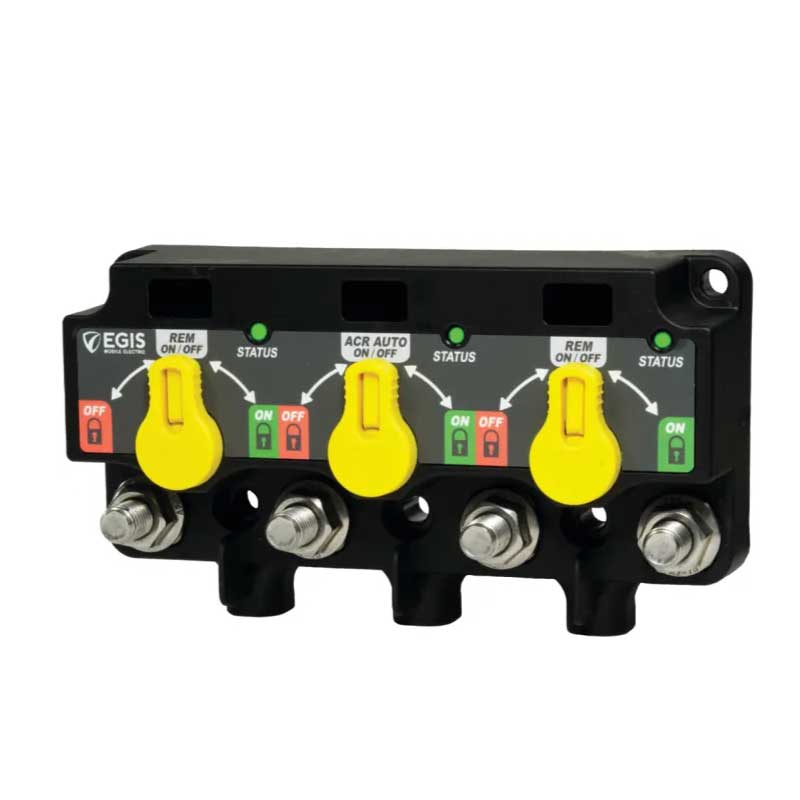 ＜取り寄せ＞EGIS XDバッテリースイッチリレー トリプル 8730-1535