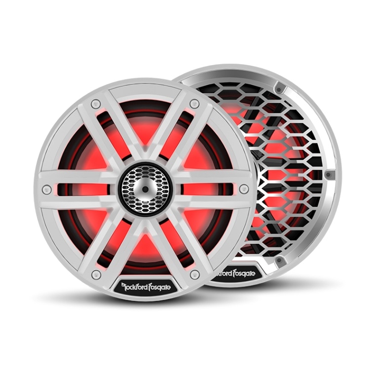 <取り寄せ>【選択あり】 Rockford Fosgate M2シリーズ Color Optix™ 2ウェイマリンスピーカー / M2-65 M2-8 M2-8H ホワイト
