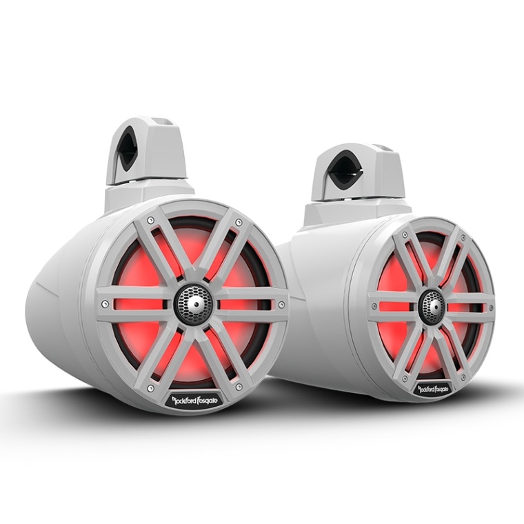 ＜取り寄せ＞【選択あり】 Rockford Fosgate M2シリーズ Color Optix™ ２ウェイタワースピーカー / M2WL-8 M2WL-8H ホワイト
