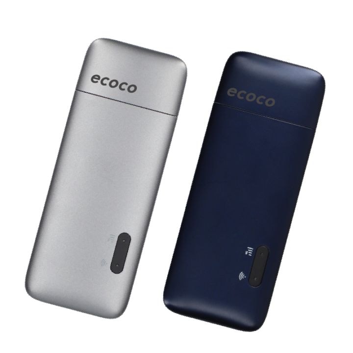 ecoco wi-fi グレー ecoco USB型スティックWiFi データチャージ100GB付