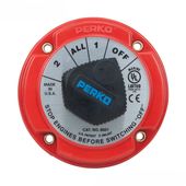 PERKO バッテリースイッチ 8501DP | バッテリーセレクタースイッチ 6-32V|ボート電装品|ボート用品・船舶用品