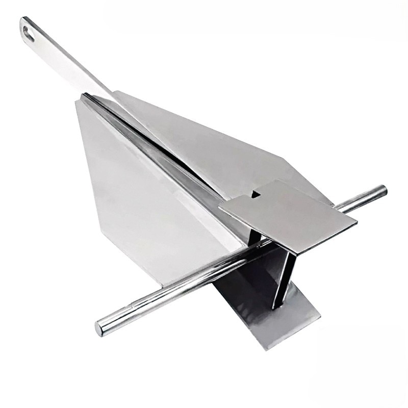 ステンレス ダンフォース型アンカー  5.0kg～20ft／ いかり 船舶 フィッシング DANFORTH