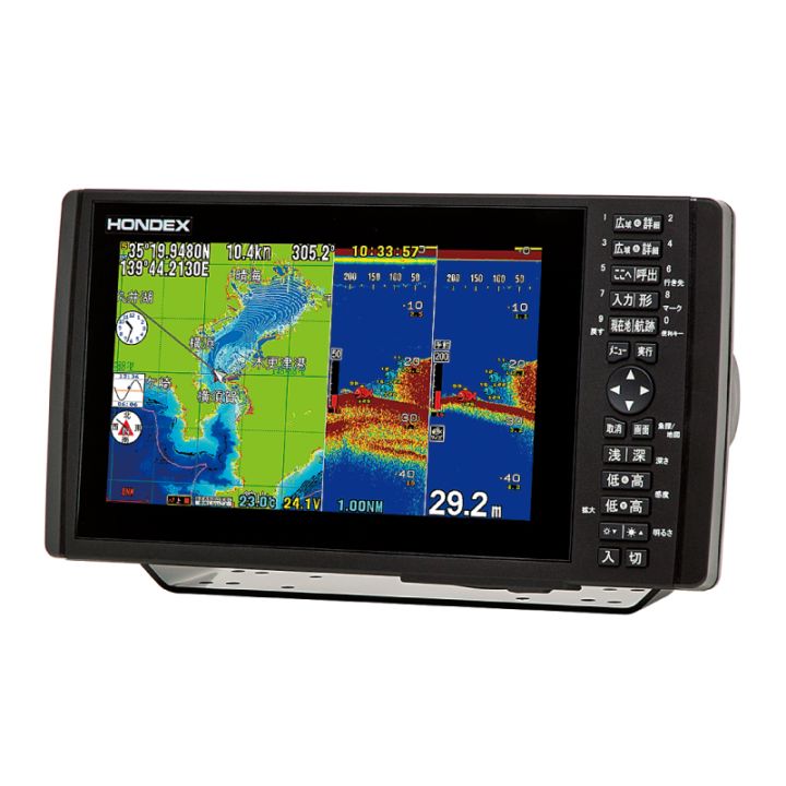 <メーカー直送>ホンデックス 9型ワイドプロッターデジタル魚探 HE-90S / HONDEX TD28 TD25