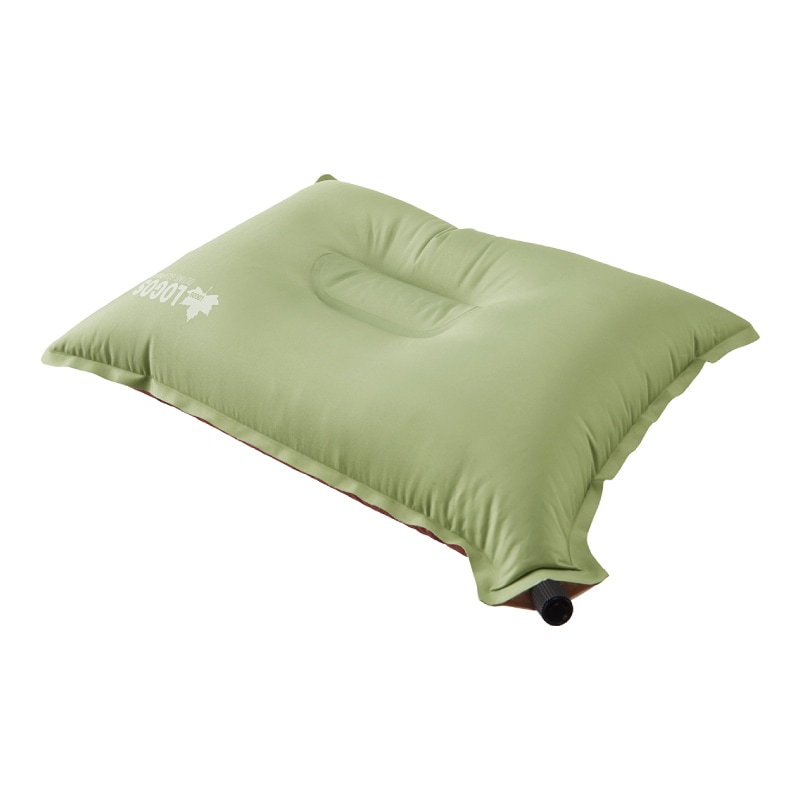 LOGOS ロゴス セルフインフレート まくら / 72884223 リバーシブル 自動で膨らむ 収納袋 持ち運び